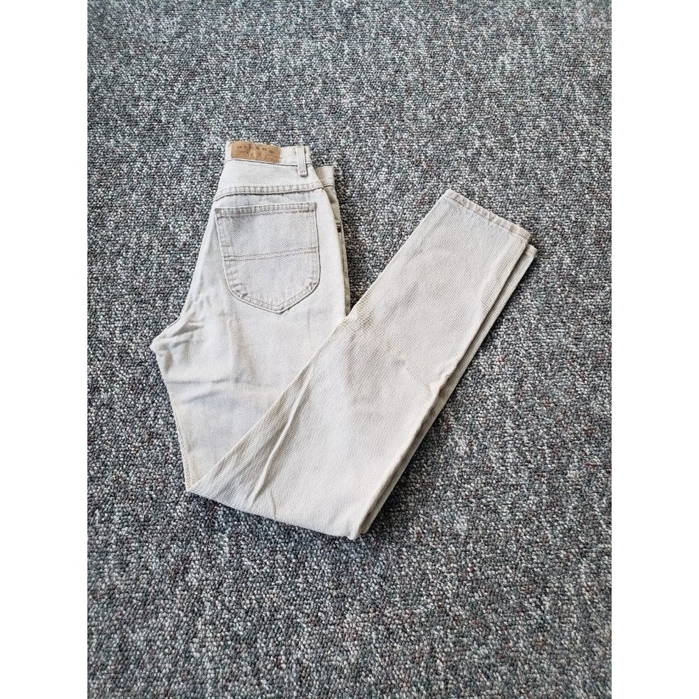 90s Tan High Rise Jeans